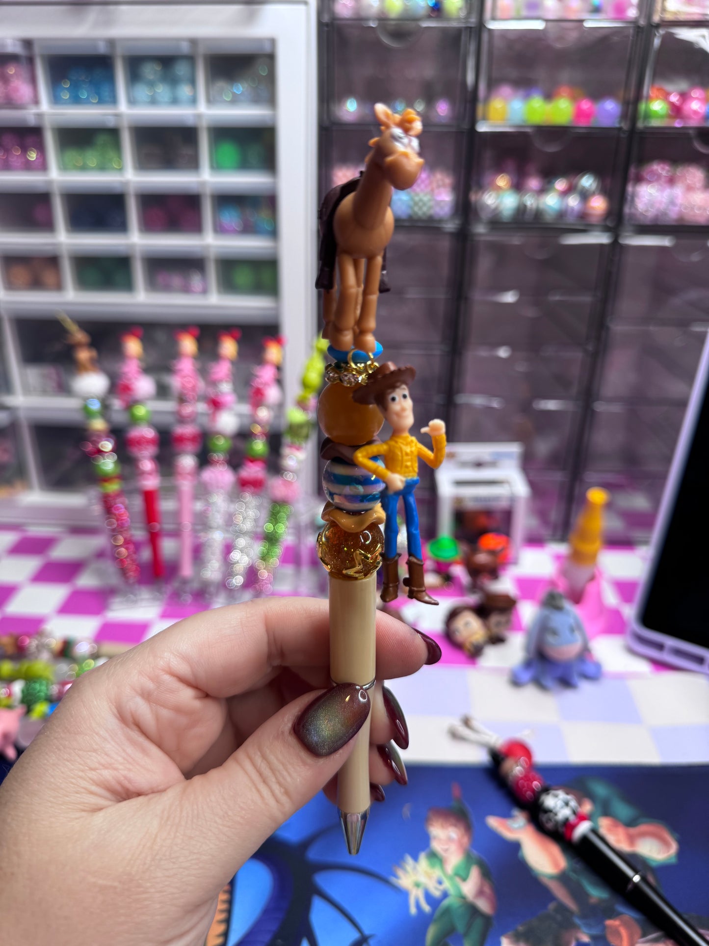 Bullseye and woody