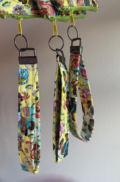 Bayou pouch with wristlet