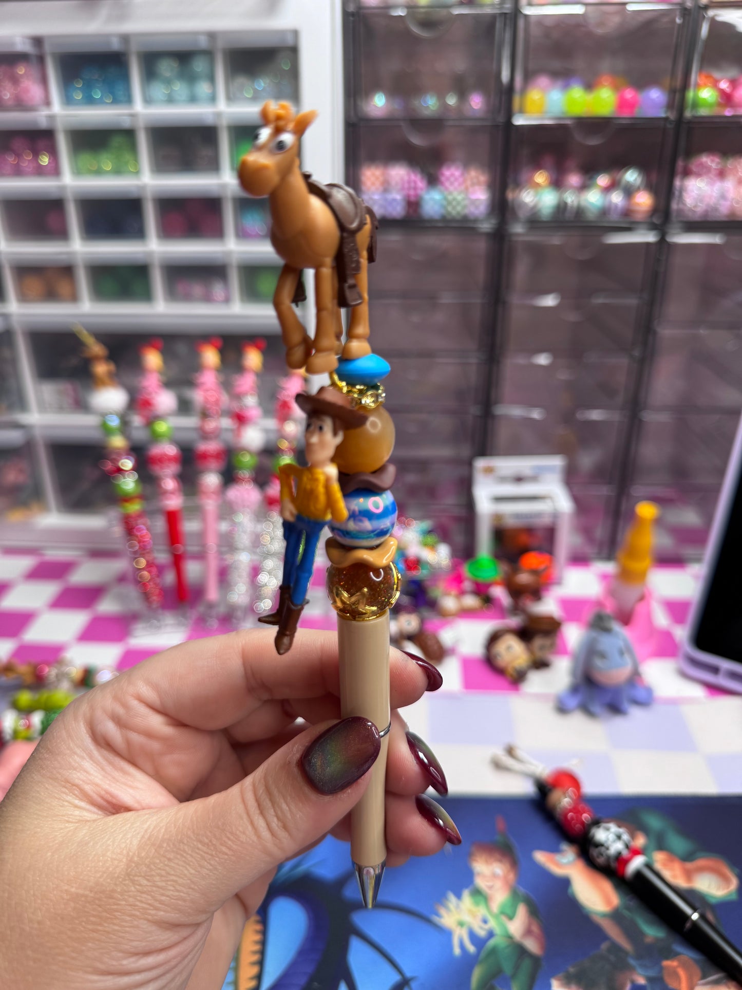 Bullseye and woody