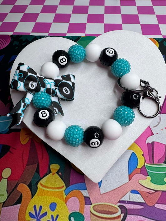 8 Ball wristlet