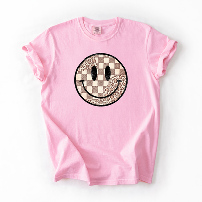 Check Leopard Smiley