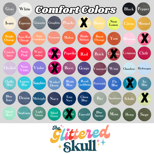 Claim Comfort Color Tshirt